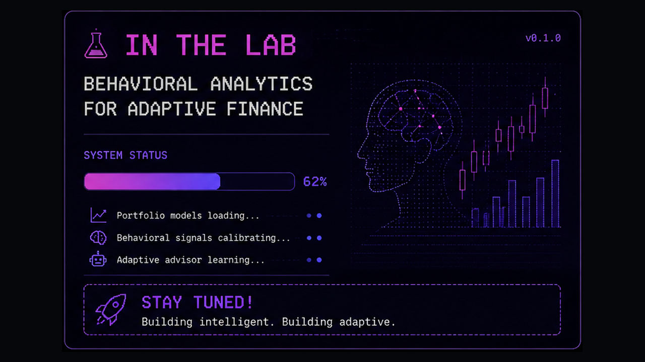 Behavioral Analytics for Adaptive Financial Decision Making project preview